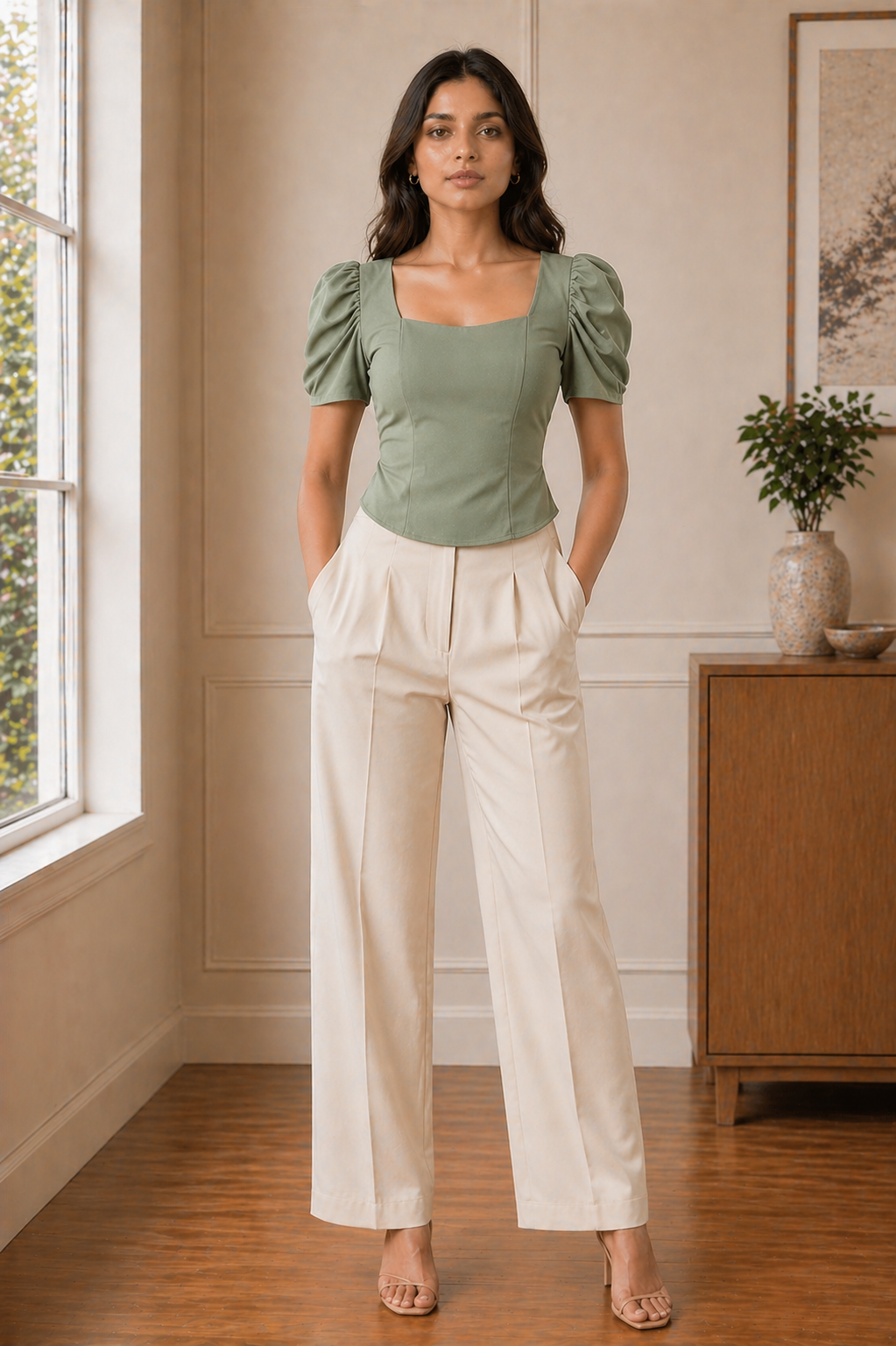 Chic Puff Sleeve Top