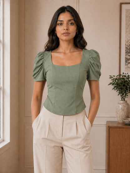 Chic Puff Sleeve Top