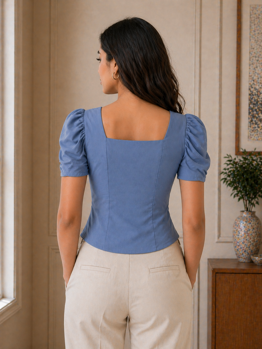 Chic Puff Sleeve Top
