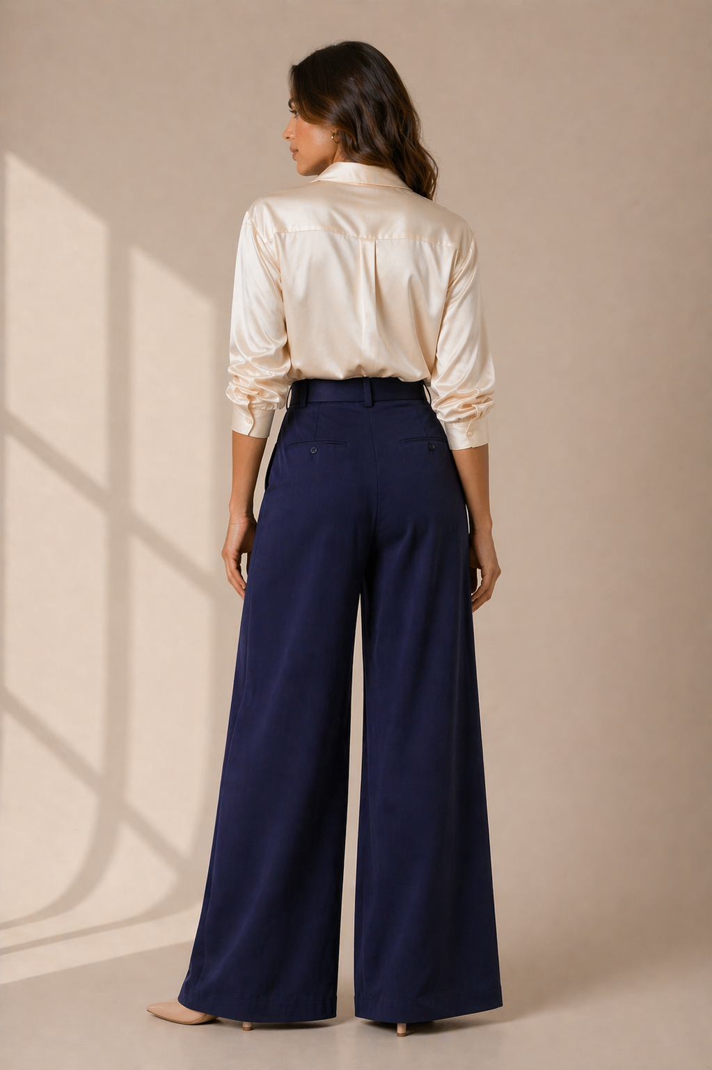 Aurelia Luxe Wide-Leg Trousers