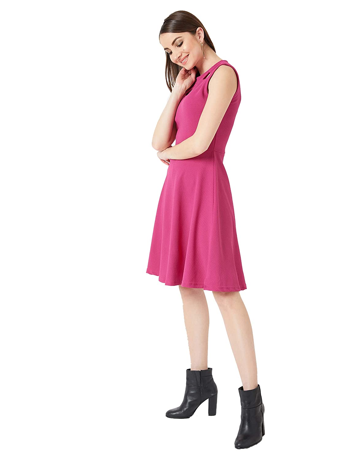Miss Olive Women's Skater Knee-Long Dress