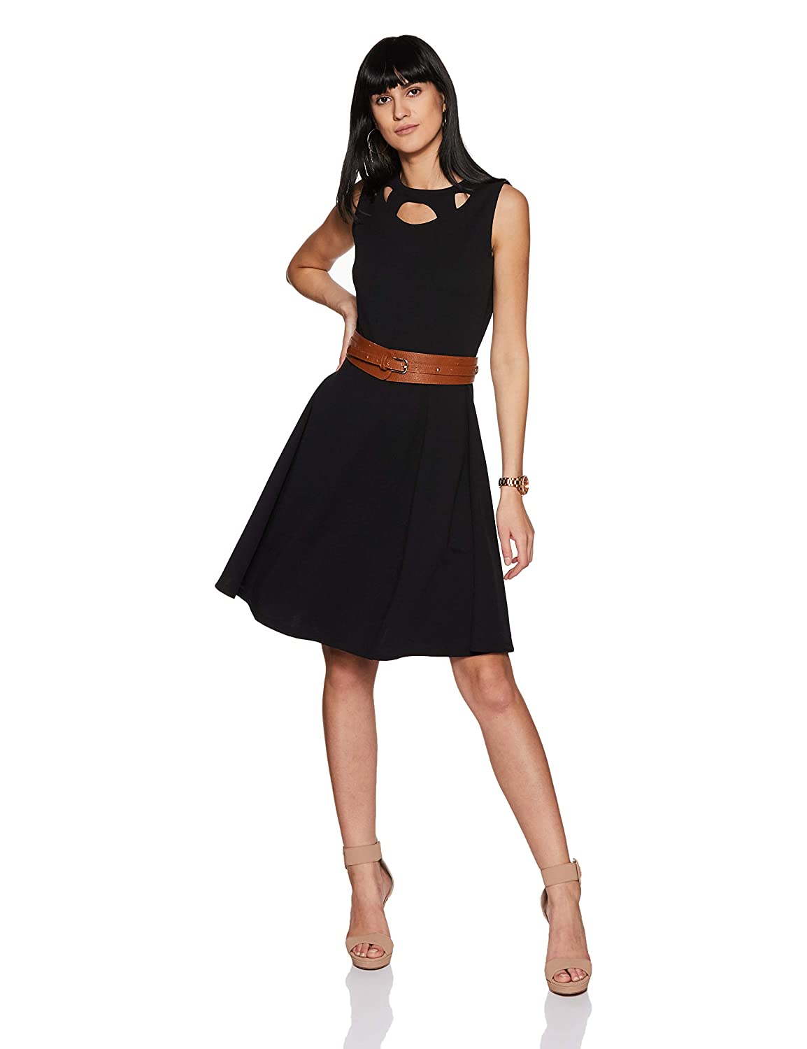 Miss Olive Women's Skater Knee-Long Dress