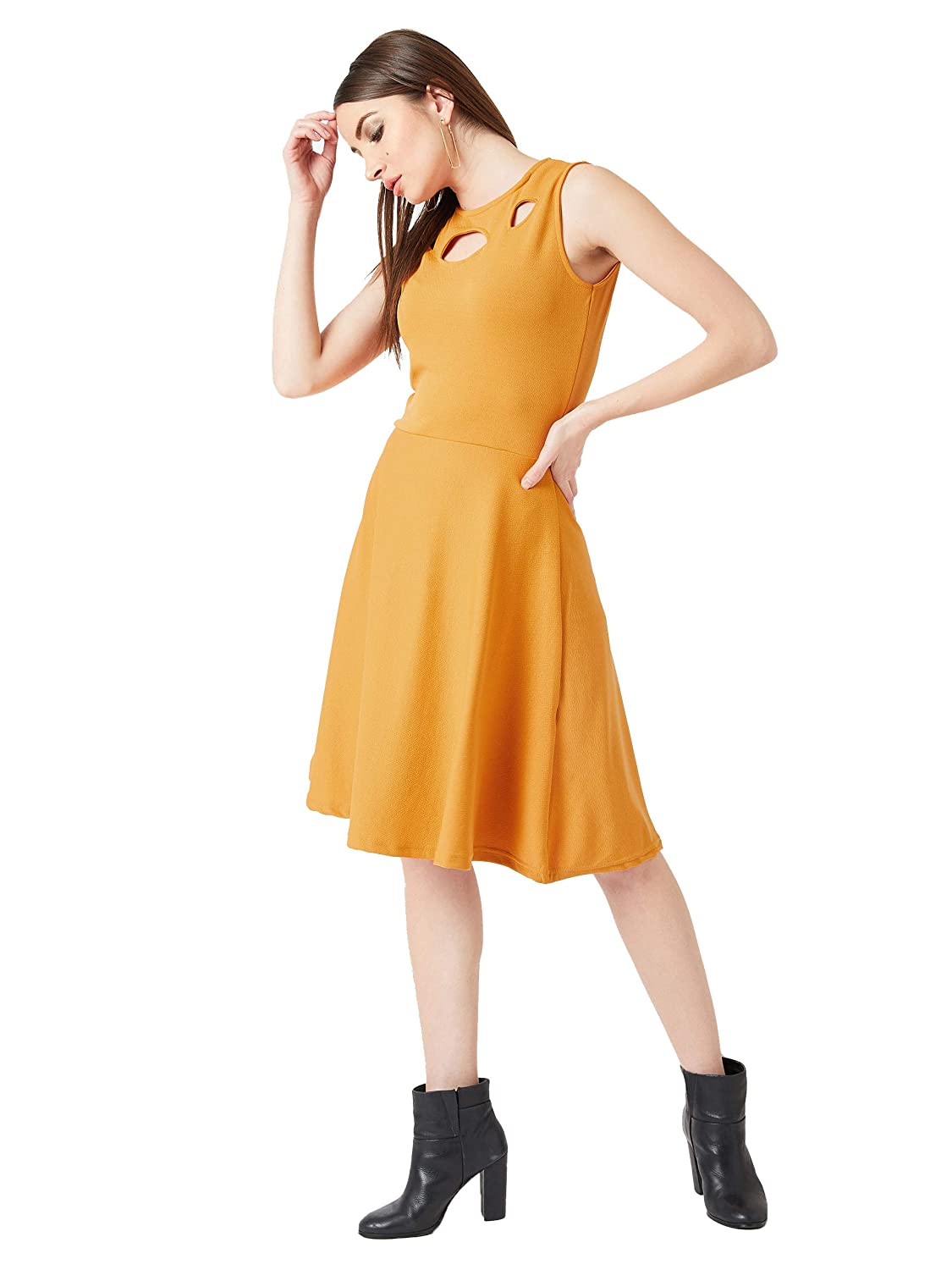 Miss Olive Women's Skater Knee-Long Dress