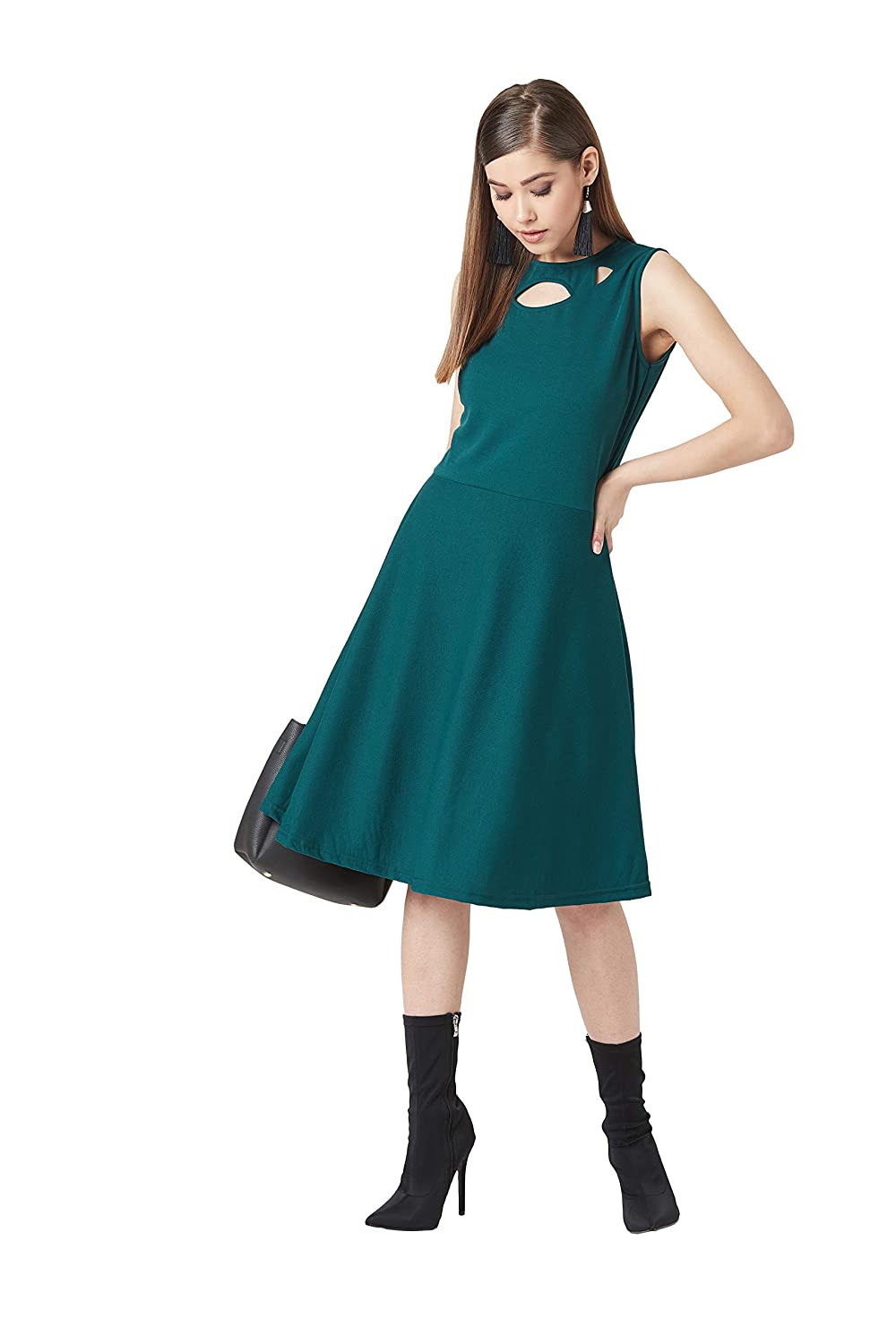 Miss Olive Women's Skater Knee-Long Dress