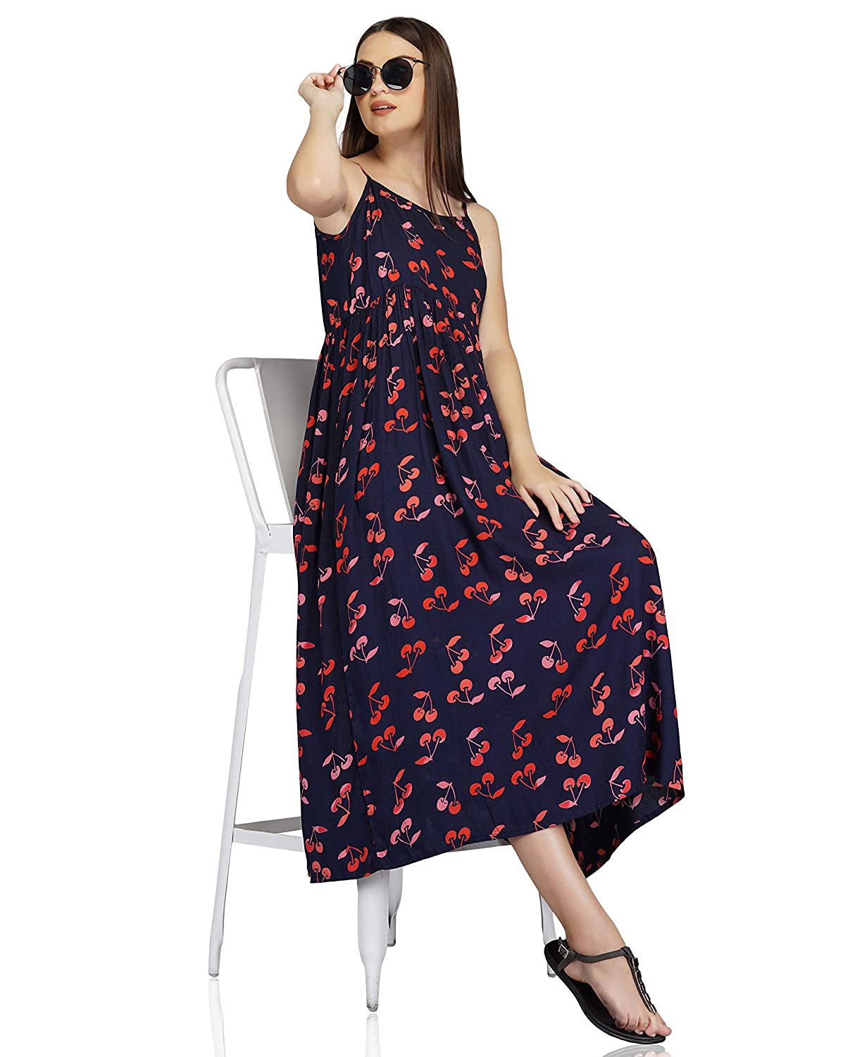 METRO-FASHION Women's Maxi Dress.