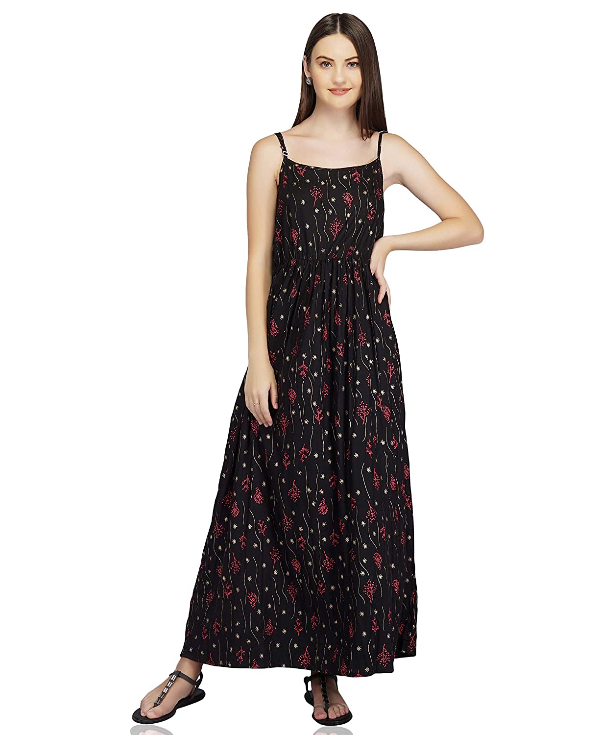 METRO-FASHION Women's Maxi Dress.