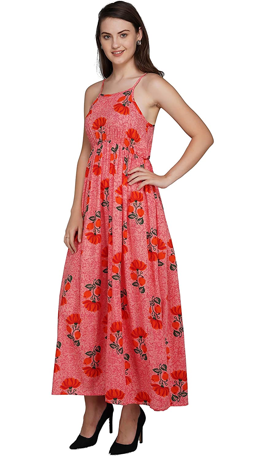 METRO-FASHION Women's Maxi Dress.