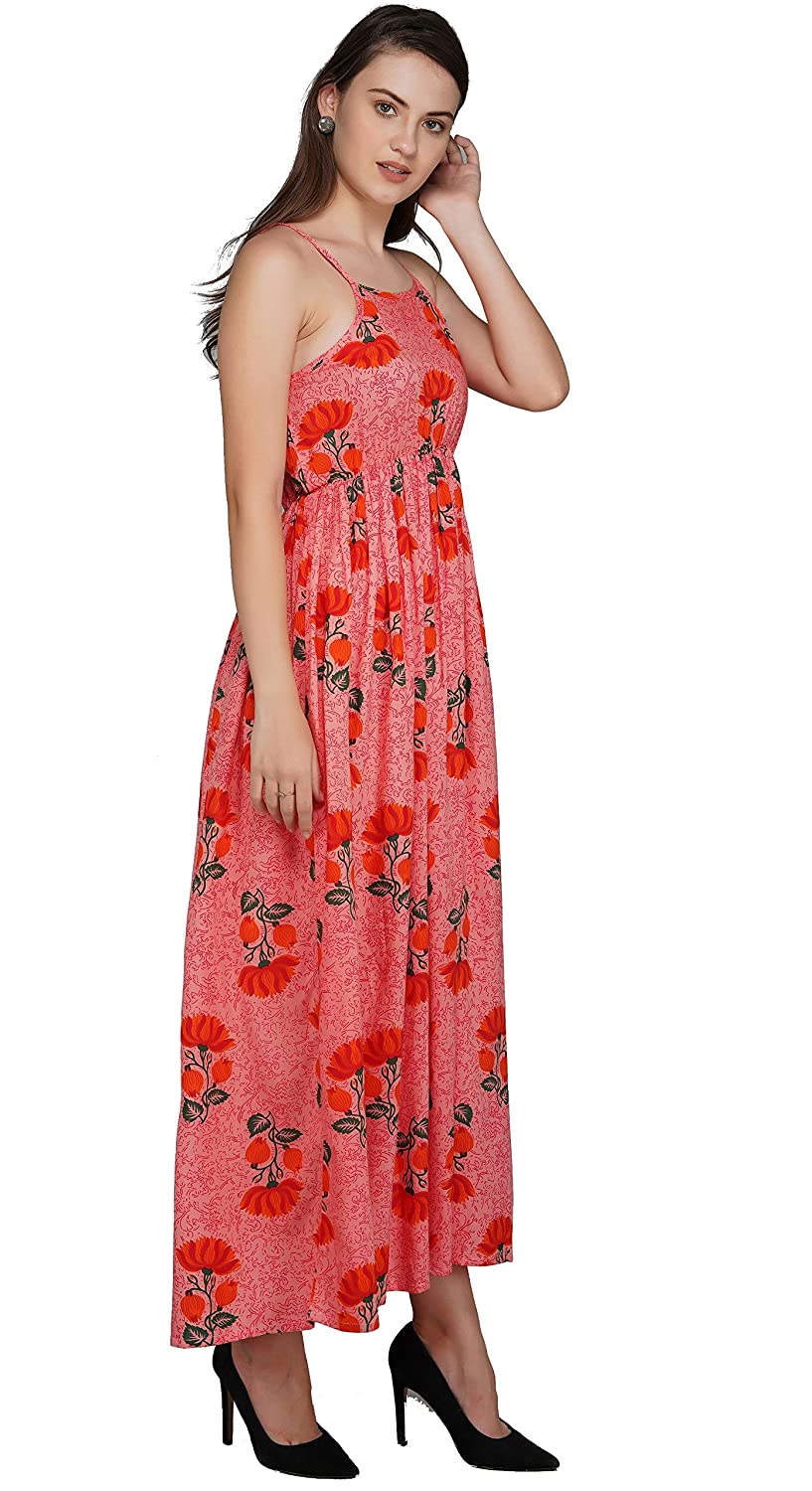 METRO-FASHION Women's Maxi Dress.