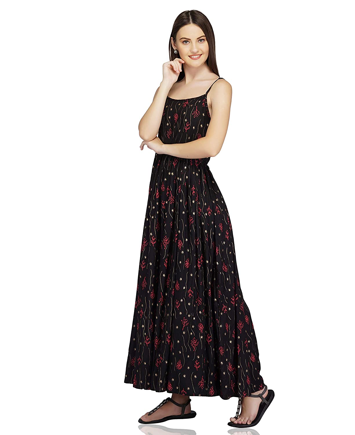 METRO-FASHION Women's Maxi Dress.